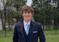 image shows victim in a suit