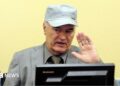 Former Bosnian Serb commander Ratko Mladic appears in court at the International Criminal Tribunal for the former Yugoslavia (ICTY) in the Hague, June 3, 2011