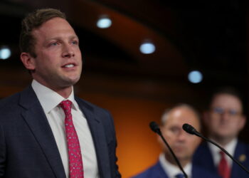 House Republican Study Committee members hold a press conference against hateful political rhetoric on Capitol Hill in Was...