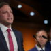 House Republican Study Committee members hold a press conference against hateful political rhetoric on Capitol Hill in Was...