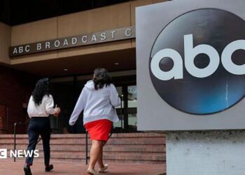 An office building for KGO-TV, ABC’s channel 7 news affiliate, is seen on June  in San Francisco, California