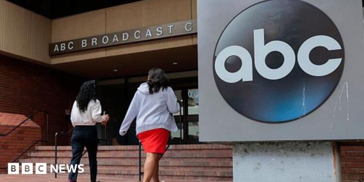 An office building for KGO-TV, ABC’s channel 7 news affiliate, is seen on June in San Francisco, California