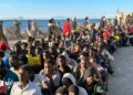 Red Cross personnel prepare food donations for migrants in Ceuta, Spain, 03 August 2026.