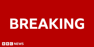 'Breaking' graphic