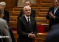 Andras Baka in parliament