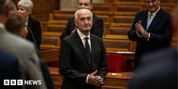 Andras Baka in parliament