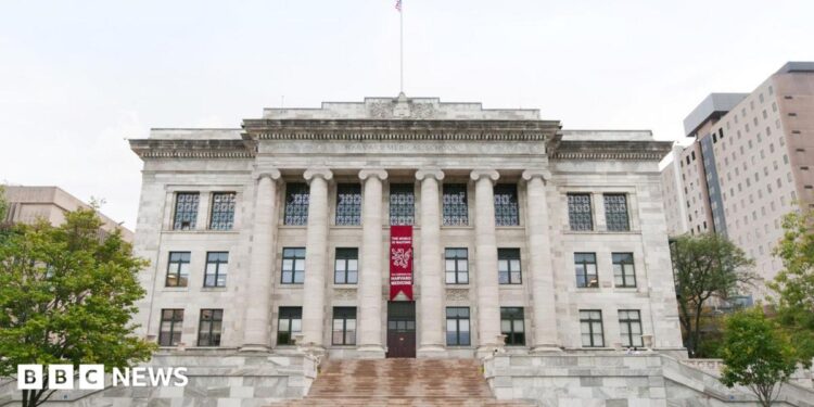 The main building of Harvard Medical School