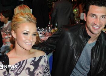 Actress Hayden Panettiere (left) and Wladimir Klitschko attend the World Music Awards 2010 in Monte Carlo, Monaco
