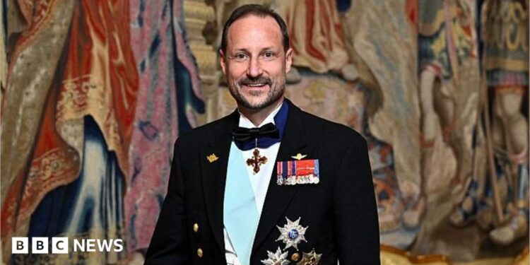 King Haakon in military uniform