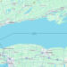 Map showing the name Lake America in place of Lake Ontario appears on Google Maps to U.S. users
