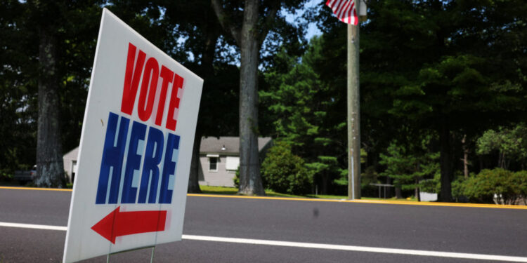 Primary Election Day in Union
