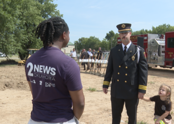 two MUSKOGEE FIRE STATION GROUNDBREAKING