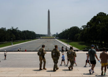 The Lincoln Memorial Reflecting Pool in Washington
