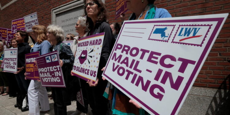 Judge wights bid to block Trump's mail-in voting executive order in Boston