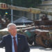 U.S. Senator Lindsey Graham (R-SC) speaks to the media in Kyiv