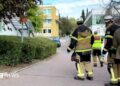 Emergency services outside school in Sweden