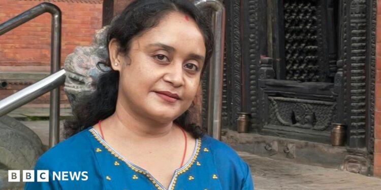 Subhrasree Chakraborty in Nepal