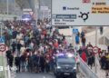 migrants swimming into Ceuta