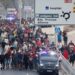 migrants swimming into Ceuta