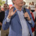 Attorney General Ken Paxton speaks on how he plan to keep Texas red while comparing himself to his opponent State Rep. James Talarico during his “Rally in the Valley” in McAllen on July 14, 2026.