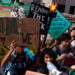 Rally to call to an end to the era of fossil fuels in New York City
