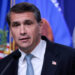 Acting US Attorney General Todd Blanche announces new Trump administration actions against the Jalisco New Generation Cart...