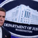 FILE PHOTO: Acting US Attorney General Todd Blanche announces new Trump administration actions against the Jalisco New Gen...