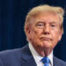 U.S. President Trump participates in a Congressional Space Medal of Honor presentation, at NASA's Johnson Space Center in ...