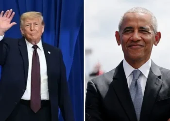 Trump's Astronaut moment didn't know go as smoothly as former president Barack Obama's in 2011 and the public noticed