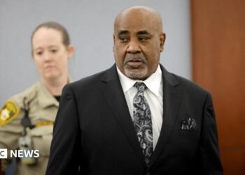 Duane "Keffe D" Davis appears in court for his murder trial in Las Vegas