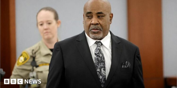 Duane "Keffe D" Davis appears in court for his murder trial in Las Vegas