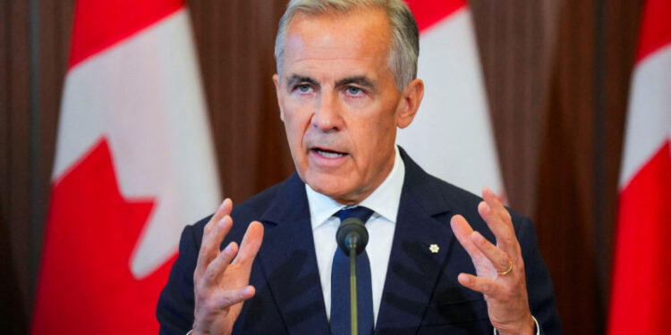 Canada’s Prime Minister Mark Carney suspends trade negotiations with the U.S.