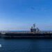 The US Navy Nimitz-class aircraft carrier USS Abraham Lincoln