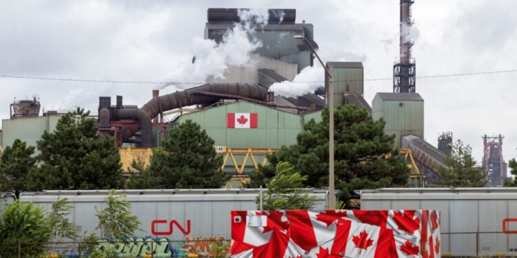 Steel Plant in Hamilton Ontario