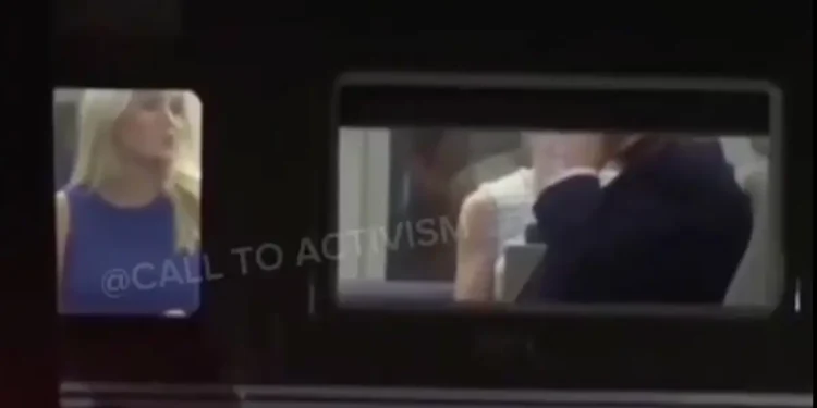 Video of Karoline Leavitt In Tense Exchange with Trump and Younger Blonde Aide Leaks Hours After Departure Announcement 