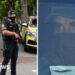 Police on left Kinahan on right