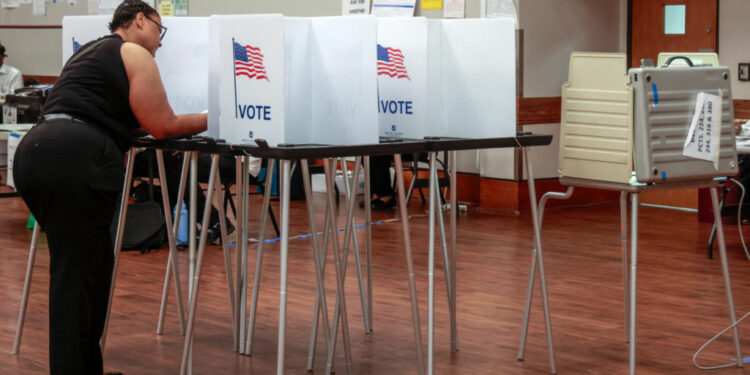 Michigan primary elections, in Detroit