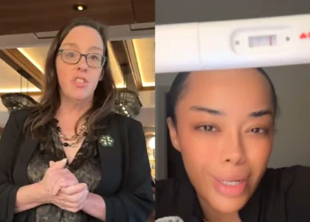 Andrea Chantel was accused of smoking weed in the bathroom of a Texas restaurant.