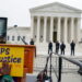 Rally for immigrants' rights, outside U.S. Supreme Court in Washington