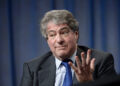 Leon Black, Chairman and CEO Apollo Global Management, LLC, takes part in Private Equity: Rebalancing Risk session during ...