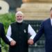 Russia's President Vladimir Putin, India's Prime Minister Narendra Modi and China's President Xi Jinping pose for a family photo during the BRICS summit in New Delhi, India, September 12, 2026