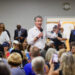 California Governor Gavin Newsom meets voters and local leaders in South Carolina