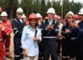 Venezuela's interim President Rodriguez and U.S. Energy Secretary Wright tour oil facilities