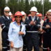 Venezuela's interim President Rodriguez and U.S. Energy Secretary Wright tour oil facilities