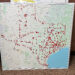 A maps from the Texas Department of Public Safety presented in January 2025 to the Motor Vehicle Crime Prevention Authority displaying proposed Flock camera locations. DPS presented the map, with 1,183 proposed cameras, during a presentation asking the vehicle authority to fund the devices through a $15.9 million contract.