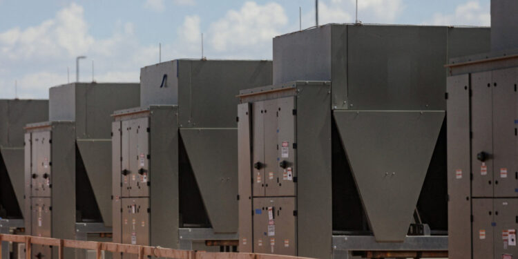 FILE PHOTO: Tour of OpenAI data center in Abilene, Texas
