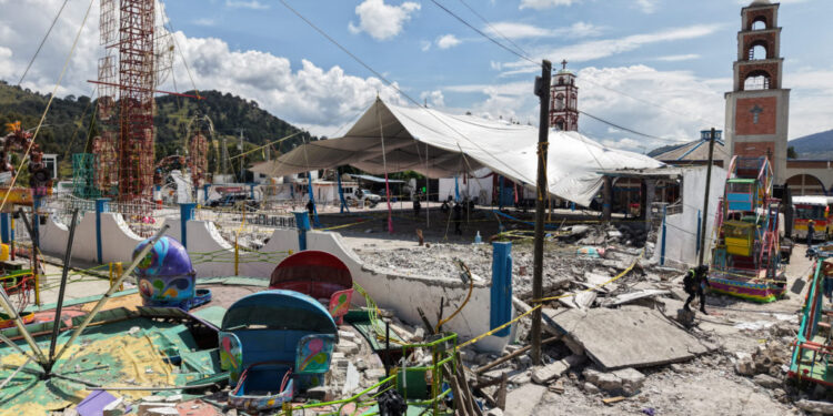 Fireworks explosion in Santa Maria Canchesda