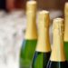 Bottles of champagne