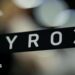 A stock image with a banner showing the name Hyrox over an out-of-focus background.