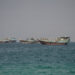 Vessels at the Strait of Hormuz, as seen from Musandam
